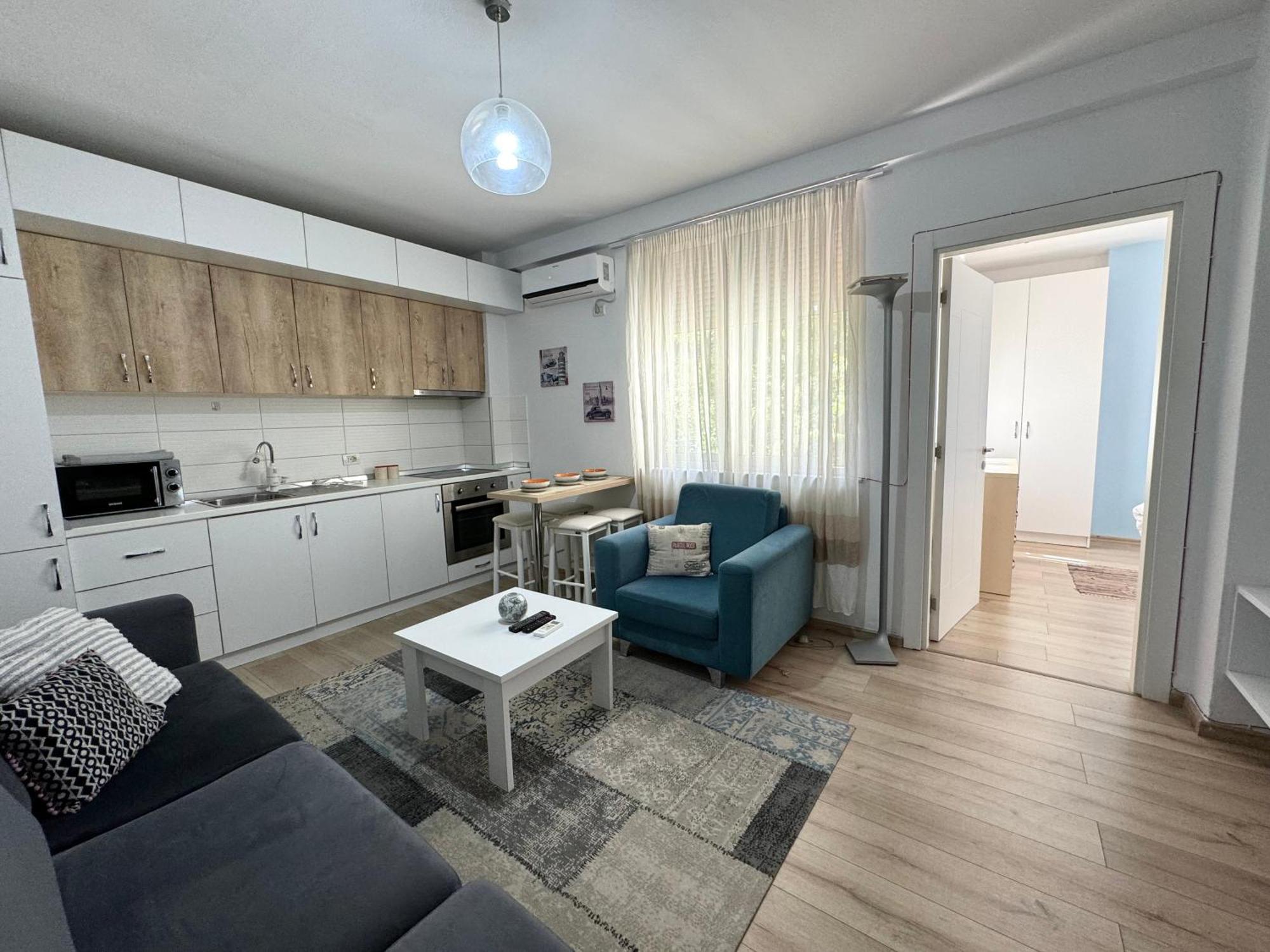 Apartment In The New Bazaar Of Tirana - Hana Blu ภายนอก รูปภาพ